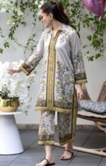 Grey Color Ready to Wear Cord Set - SS08
