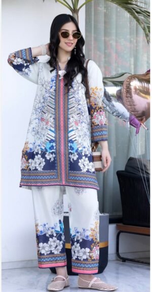 White Color Ready to Wear Cord Set - SS06